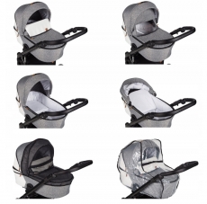 Детская коляска 2 в 1 Baby Merc Mosca MO/01B